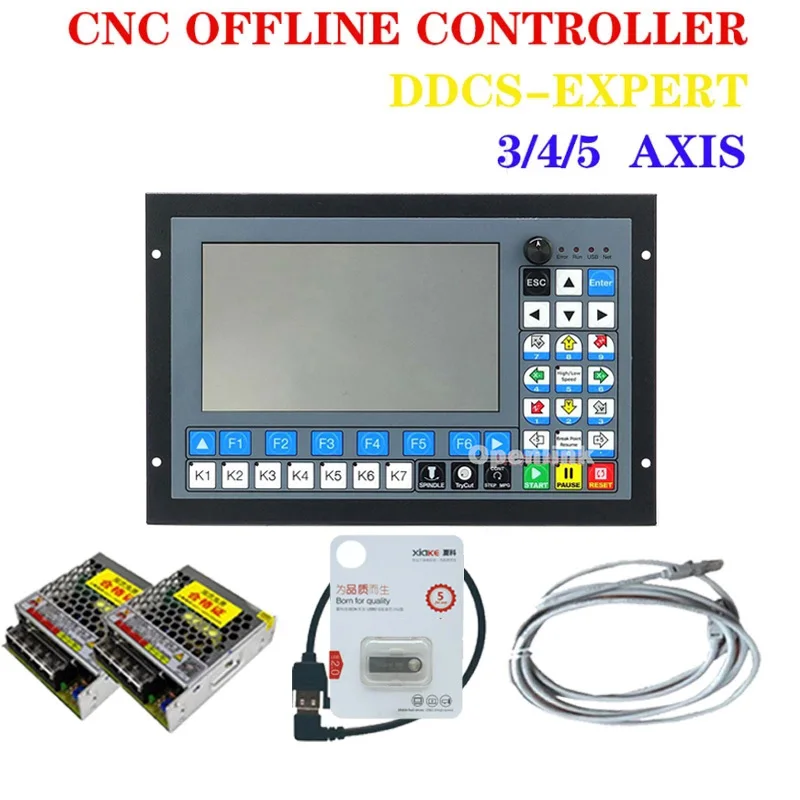 Улучшенная версия 5-осевого контроллера обработки с ЧПУ M350 4-осевая система