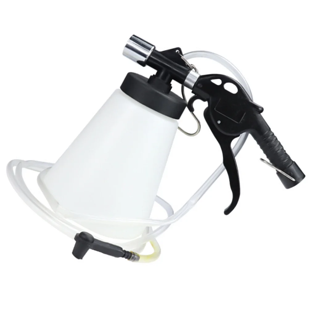 

1Pc Brake Fluid Replacing Tool Brake Oil Refiller Braking System Fluid Changing Pot (White)