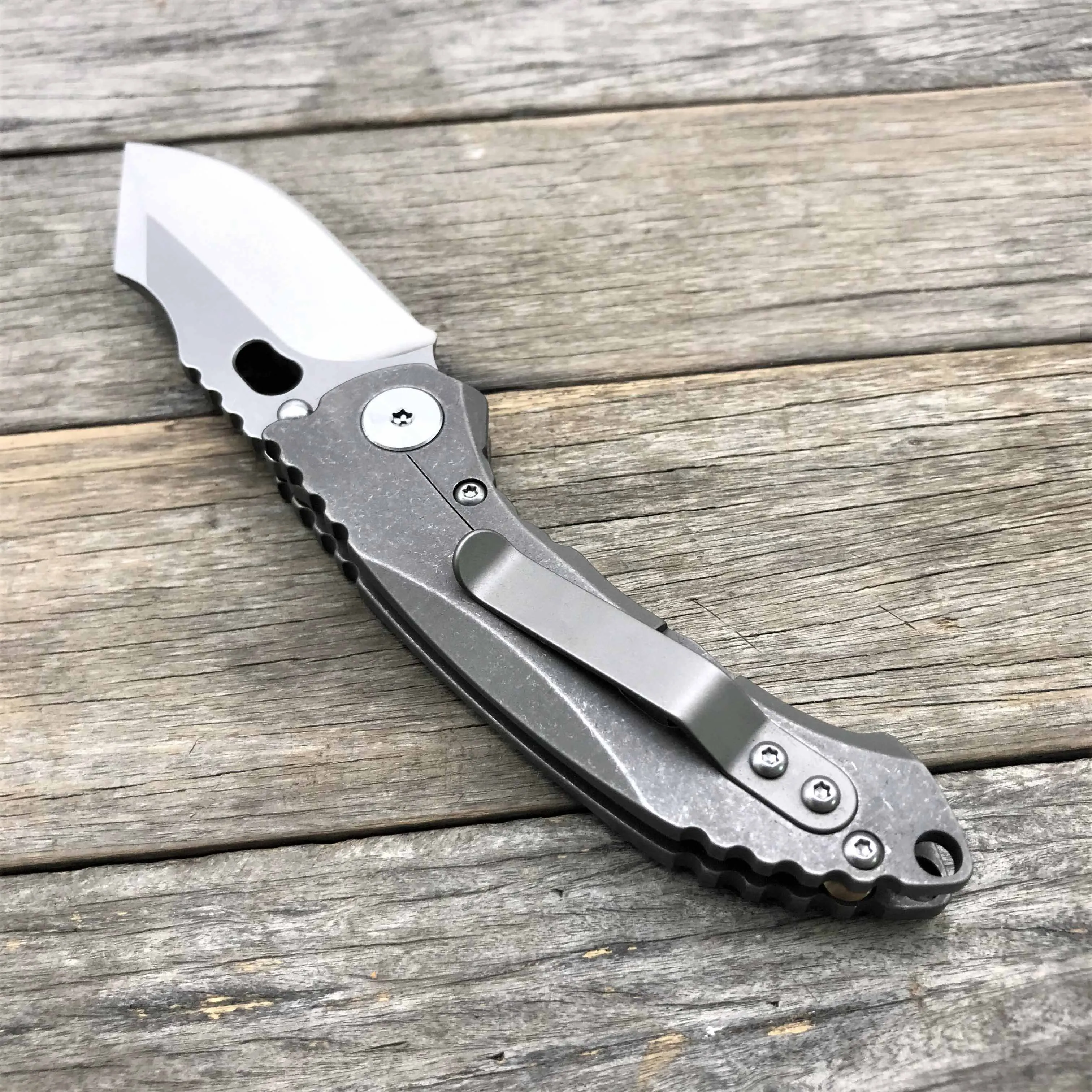 Складной карманный нож LDT TG04 лезвие S35VN титановая ручка складной для охоты