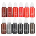 6 шт., полуперманентный пигмент для татуировок
