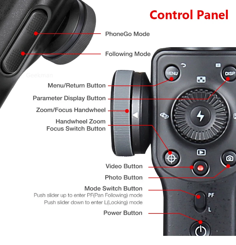 ZHIYUN Smooth 4 3 оси смартфон ручной шарнирный стабилизатор для камеры штатив стедикам