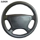 Чехол на руль автомобиля для Mercedes Benz E-Class W210 E 200 240 280 320 1995-2002 W140 S320 350 420 1991-1995 Stuurhoes