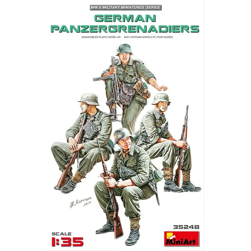 MiniArt 35248 1/35 немецкий набор моделей Panzergrenadiers|Наборы для сборки моделей| |
