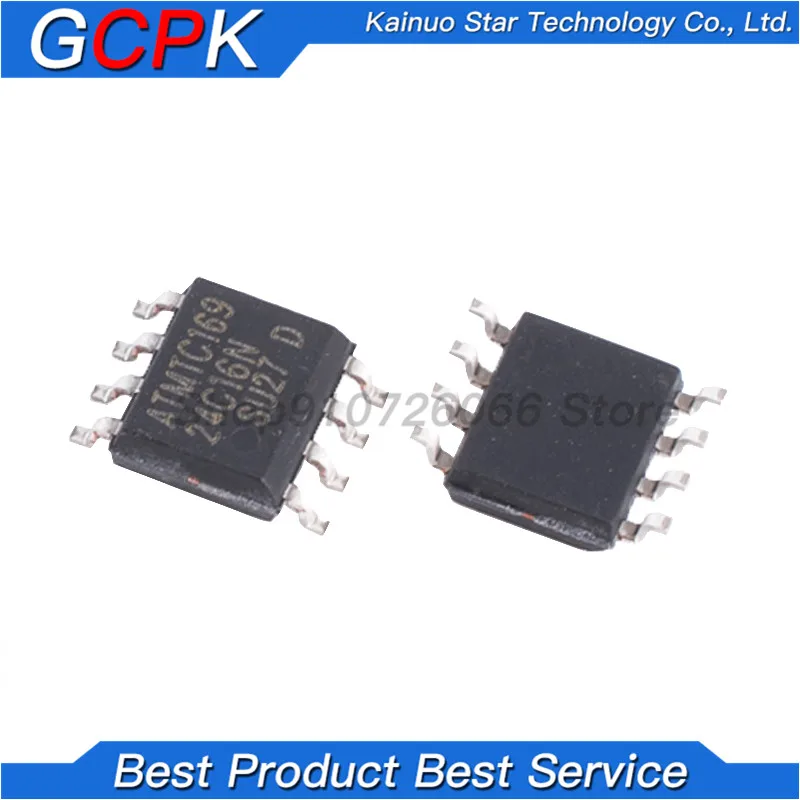 10 шт. AT24C16 SOP 24C16 SOP8 AT24C16C-SSHM-T AT24C16N SOP-8 новый и оригинальный IC