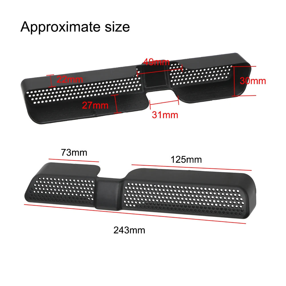 Пылезащитный чехол LEEPEE для автомобильного воздухоотвода 2 шт./компл. АБС-пластик