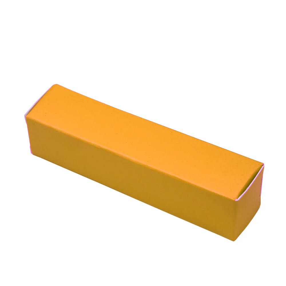 Lipstick Package Box Orange Foldable Paperboard Cosmetic Gift Diy Wrapping Box Party Decor Storage Boxes
