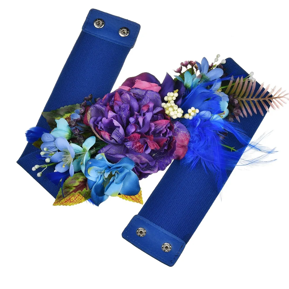 Модный женский эластичный широкий корсетный пояс для женщин со стеклянными