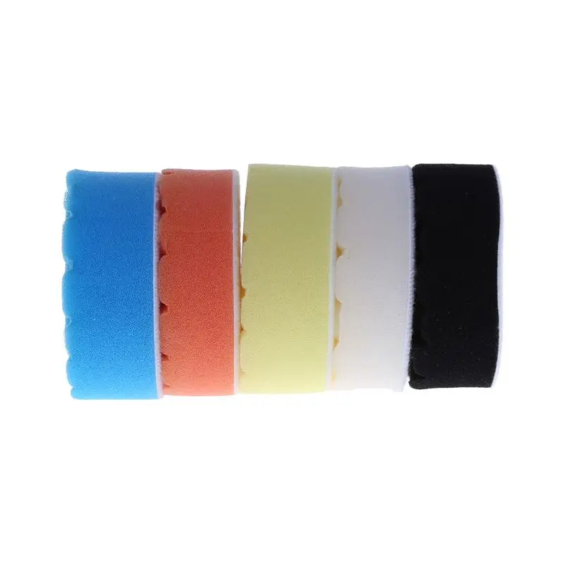 

3 inch (80mm ) Buff Pad Polishing Pad kit For Car Polisher Pack of 5Pcs-Professional Quality Pack Of 5Pcs