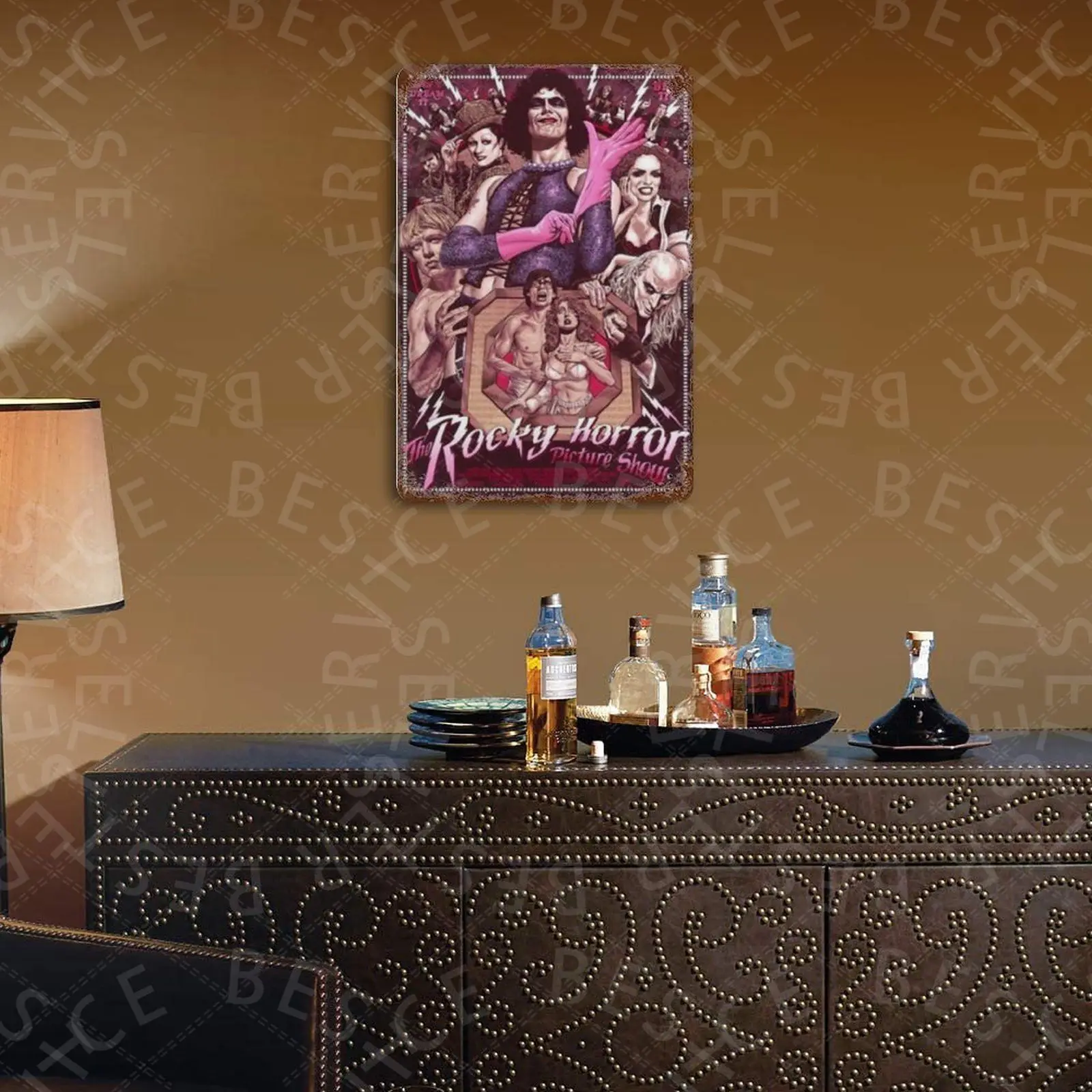 

Rocky Horror Tin Sign Vintage Metal Sign Poster Home Wall Decor Cafe Bar Pub Club Gift