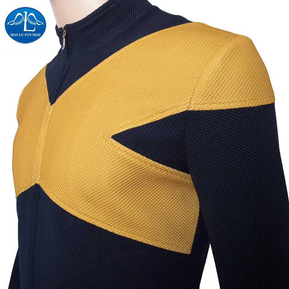 X Мужской Темный Феникс Косплей циклопс ночной гусеничный костюм Магнето одежда