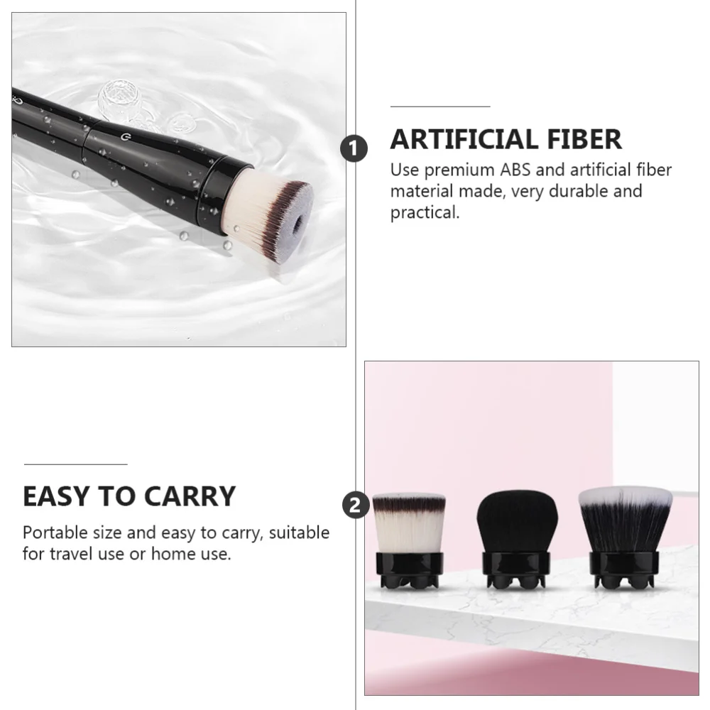 

1 Set 3-in-1 Multi-purpose Beauty Device Electric Cleansing Brush Makeup Brush
