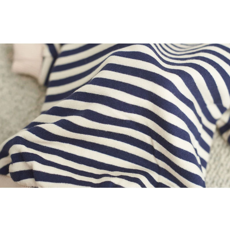 Одежда для собак зимняя теплая полосатая хлопковая толстовка щенков кошек