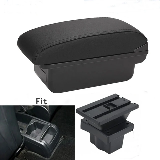 

Подлокотник для Skoda Yeti Octavia A5, центральный контейнер для хранения с подлокотником и подстаканником, с USB-интерфейсом