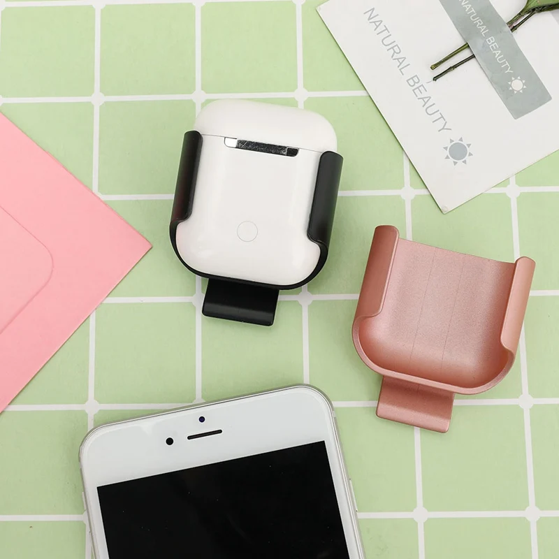 Силиконовый противоударный чехол с защитой от потери для Apple аксессуары AirPods 1/2