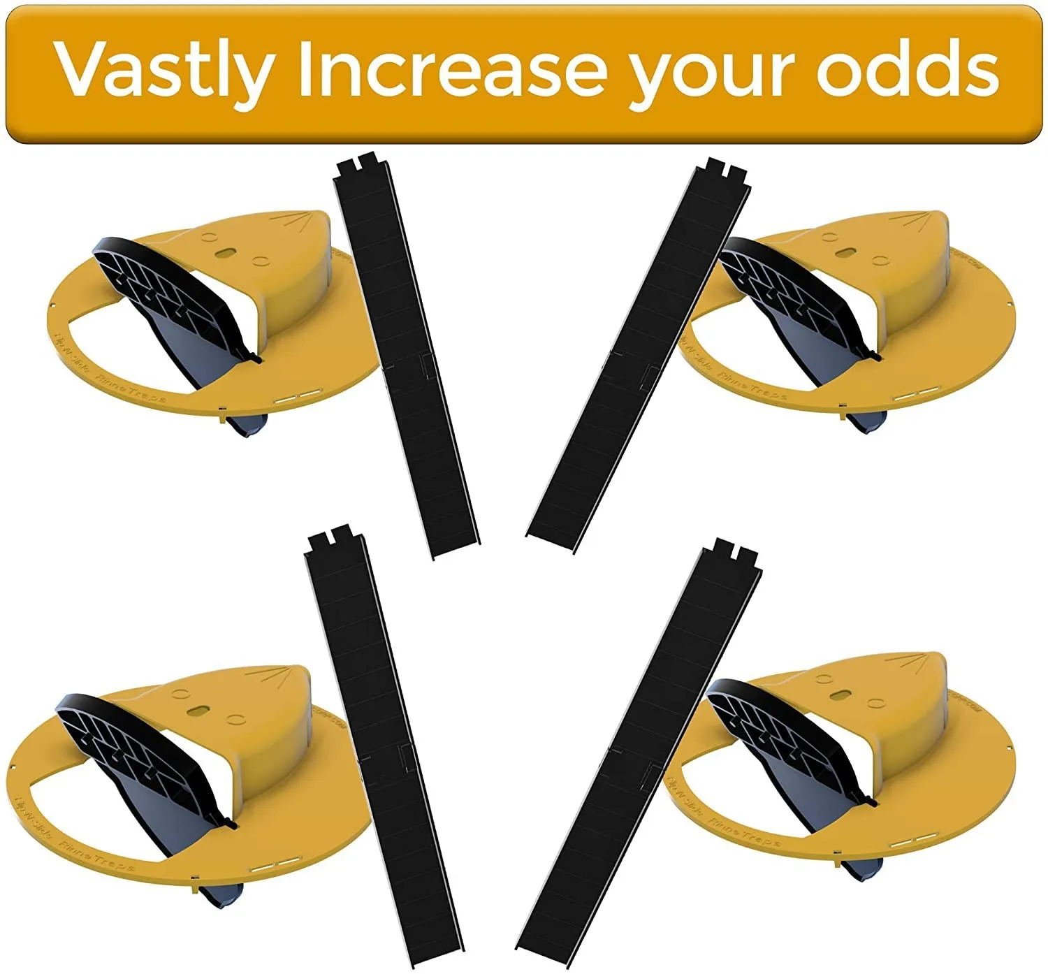 

Slide Bucket Lid Mouse Rat Trap,Flip Slide Mouse Trap Bucket with Compatible,Quick Effective Sanitary Safe Mousetrap Catcher
