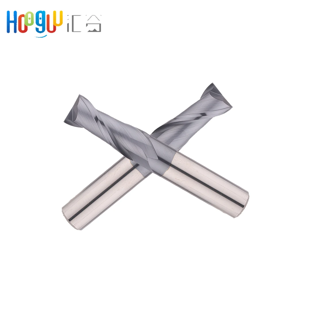 Hot sale 2 flute keyway milling cutter Straight shank HRC50 Tungsten Steel milling cutter with CNC lathe machine