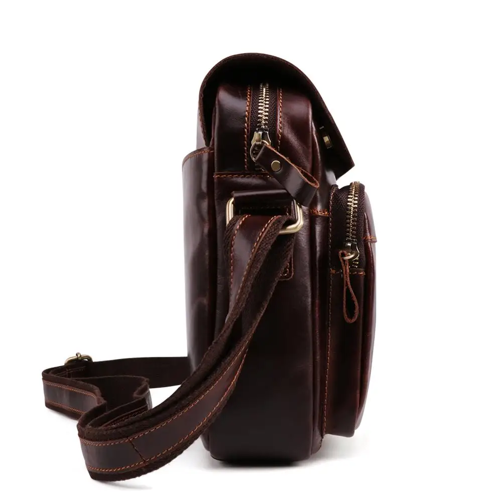 JOGUJOS сумка-мессенджер для мужчин из натуральной кожи мужские сумки на плечо