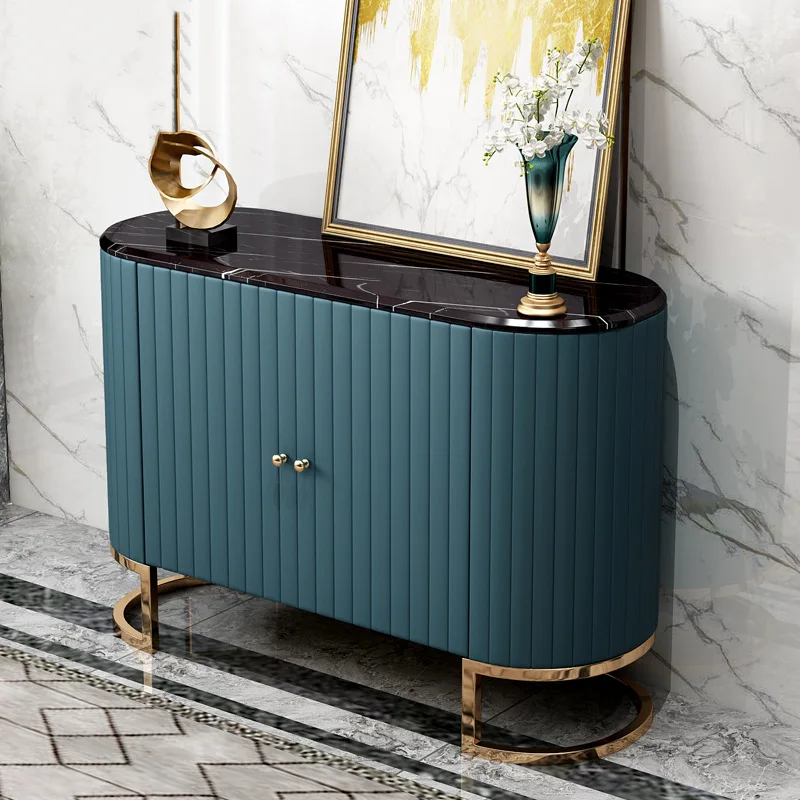 Светильник роскошный шкаф со стеклянными дверями Ресторан нержавеющая сталь