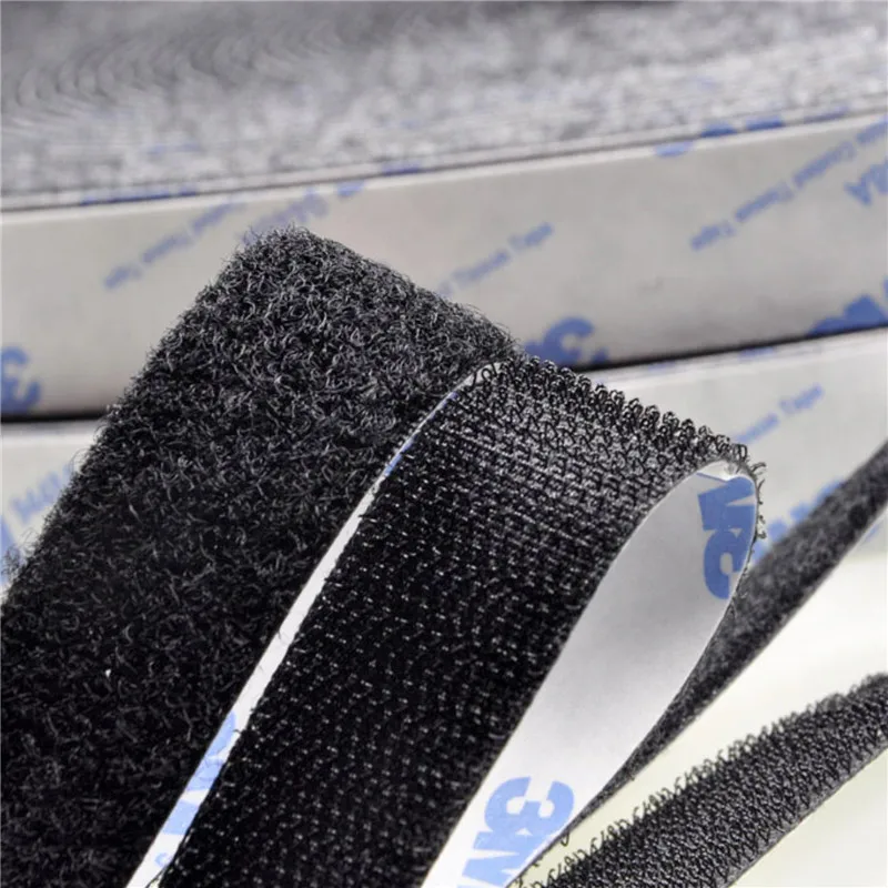 1 метр/пара прочная самоклеящаяся нейлоновая клейкая лента на липучке 20/25/30/38/50