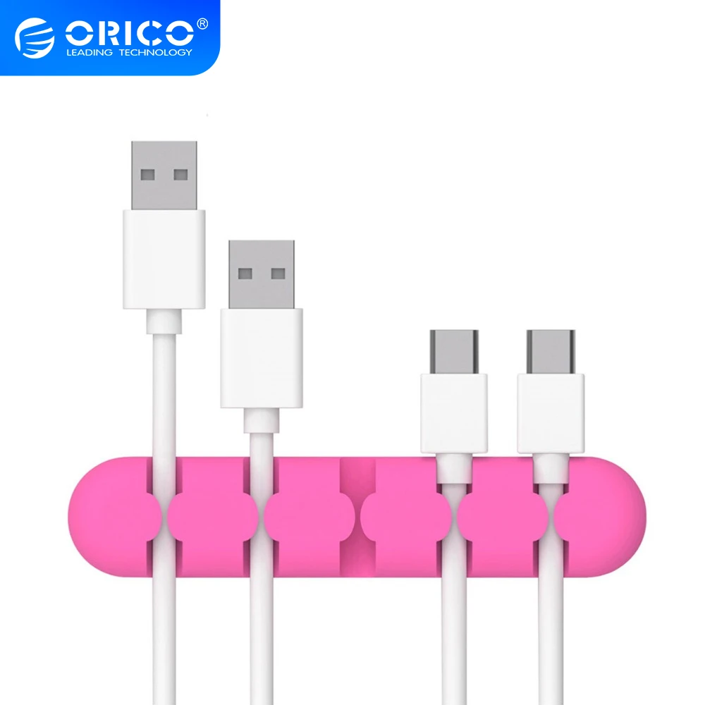 Силиконовая обмотка кабеля ORICO CBS Настольная MP3 MP4 гарнитура кабель для передачи