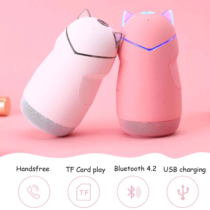 Портативный Bluetooth динамик мини карта сабвуфер радио 3D стерео беспроводной