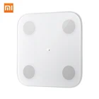 Умные цифровые весы Xiaomi Mi Body Scale 2, умный безмен для определения массы жира и индекса массы тела, LED весы BT 5,0, тест на баланс, 13 показателей индекса массы тела и индекса массы тела