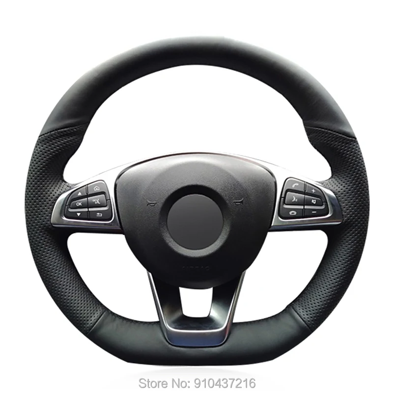 

Чехол на руль для Mercedes Benz C200, C250, C300, B250, B260, A200, A250 Sport, CLA220