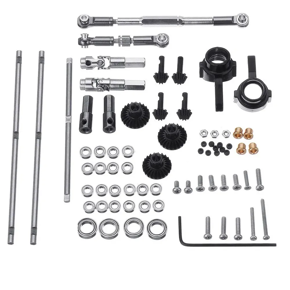 

All-metal OP DIY Modification Kit for 1/16 WPL B16 B36 6x6 RC Car Upgrade Parts Accessories