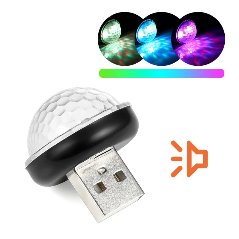 1 шт. универсальная Светодиодная лампа для салона автомобиля | Автомобили и