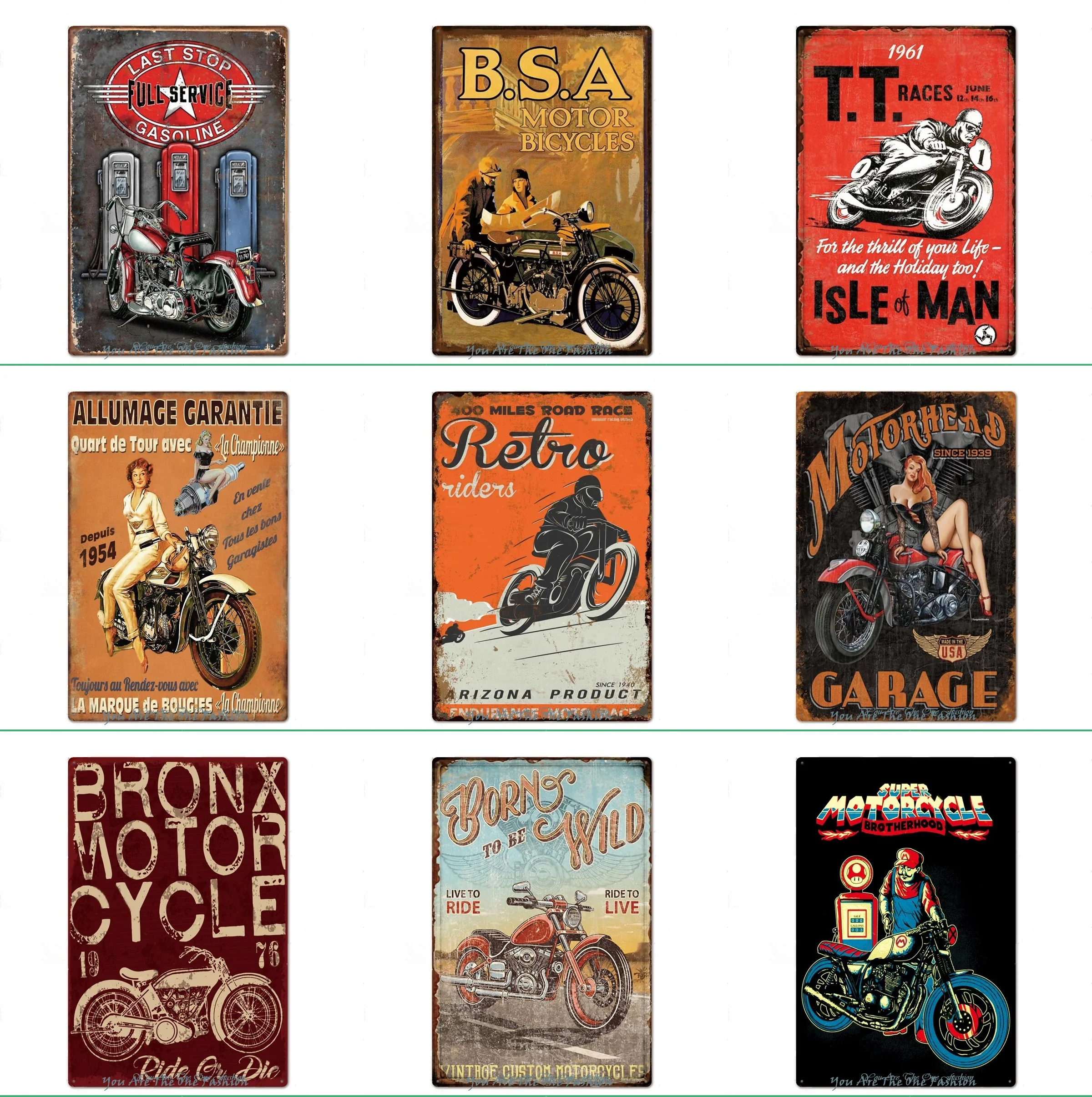 Дорожная гонка быстрые колеса мотор Райдер клубный жестяной знак настенная