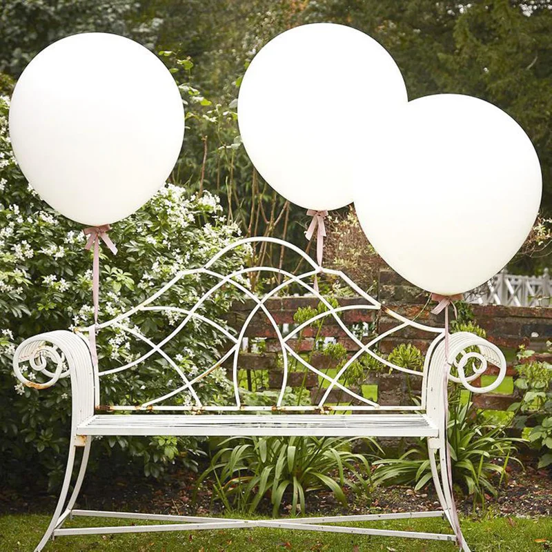 White Balloon Bachelorette Party Wedding engagement baby bridal shower birthday Christening Baptism First Communion Decoration | Дом и сад
