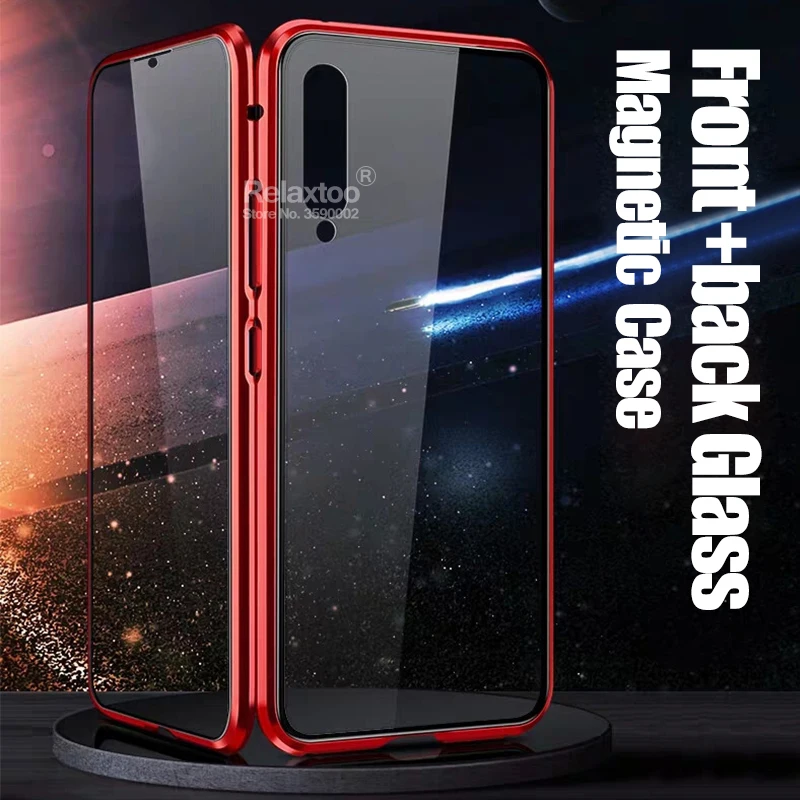 Магнитный чехол для xiaomi mi 9 t mi 9 t pro mi 9 9 t se 9se двухстороннее защитное стекло на xao mi redmi note 7 note7 pro металлический чехол