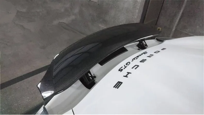 Спойлер для Porsche 981 Cayman Boxster 2013 высокое качество углеродного волокна крыло выступ спойлеры