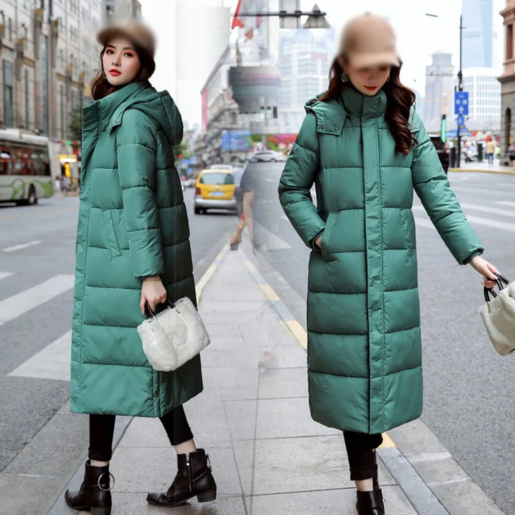 Chaqueta mujer manteau femme зимнее пальто для женщин зимнее теплое хлопковое зимнее пальто с длинными рукавами abrigos mujer invierno
