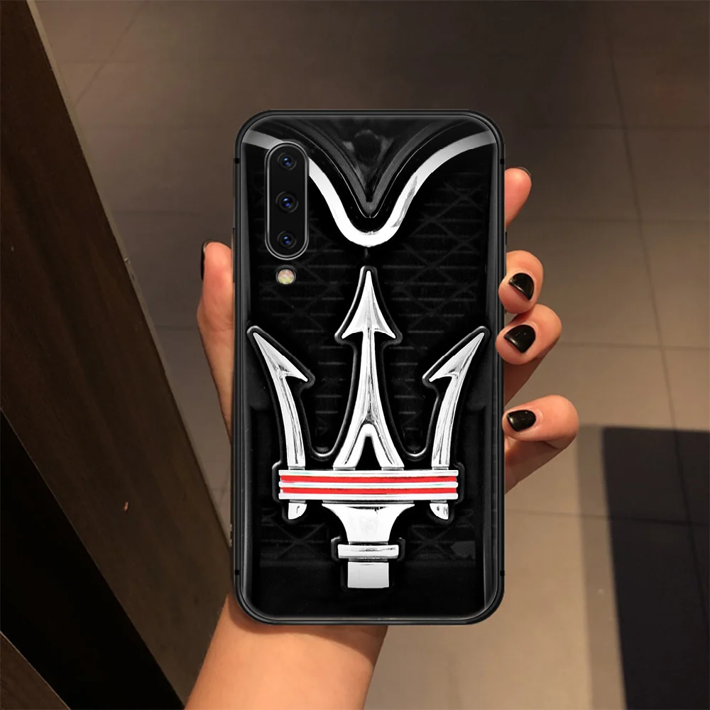 

Supercar Maserati cool car Phone Case Cover For Samsung Galaxy A10 A20 A30 E A40 A50 A51 A70 A71 J 5 6 7 8 S black shell