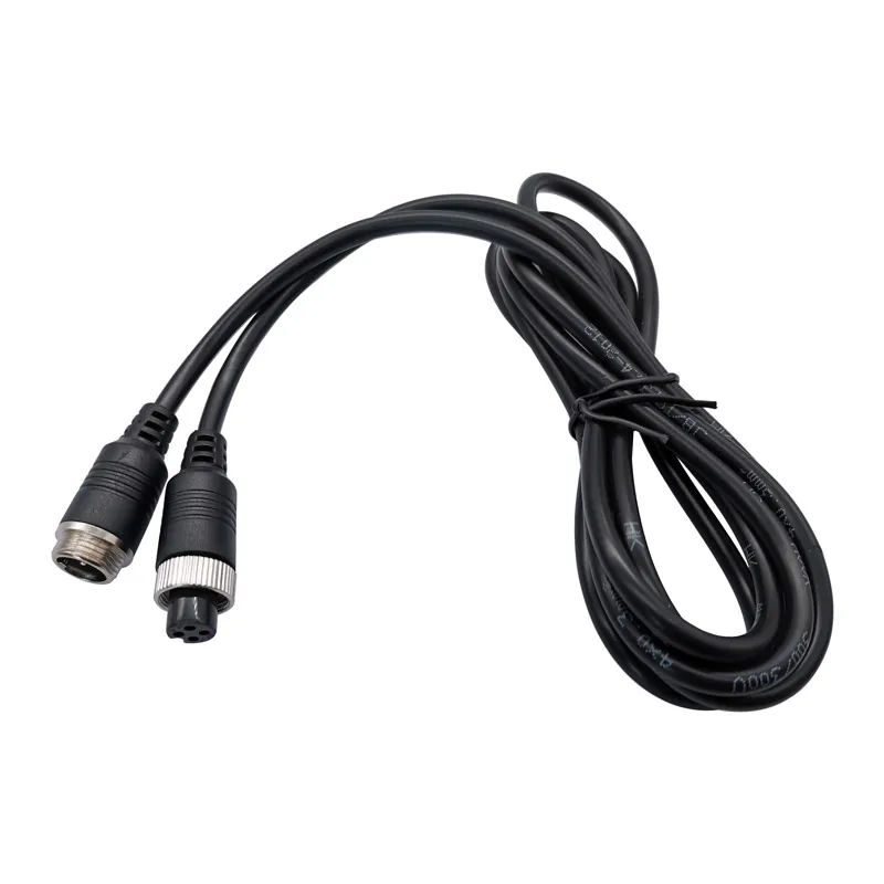 

2m GX12 cable connectors 2 pin 3 pin 4 pin Butt joint extension cable plug male to female M12 5pin 6pin