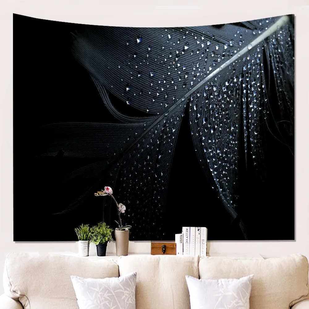 Zeegle Colourful Tapestry Beach Towel Wall Hanging Art Carpet Office Decor Psychedelic Decorative Tapestries | Дом и сад