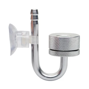 Аквариум CO2 диффузор аквариум пузырьковый распылитель реактор соленоидный регулятор система СО2 распылитель для растений с присоской серебро