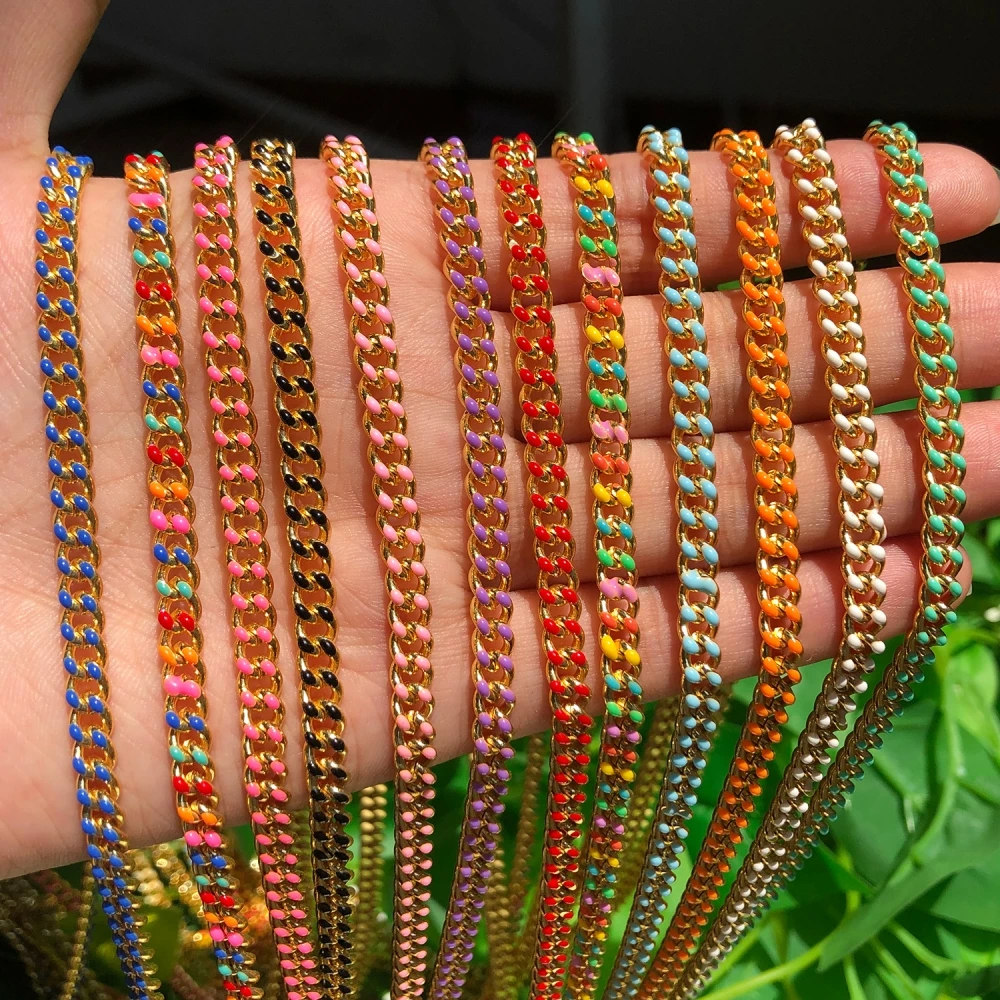 

Медная Пряжка длиной 1 метр, цепочки с подвесками, ожерелье, браслет из проволоки, фурнитура для изготовления ювелирных изделий, аксессуары