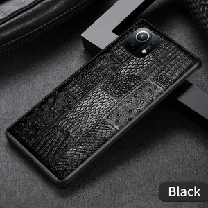 for xiao mi 11ultra 5g back cover genuine leather first layer cowhide 8 9 9se 10 lite pro plus 4g mix3 max3 mobile phone case free global shipping