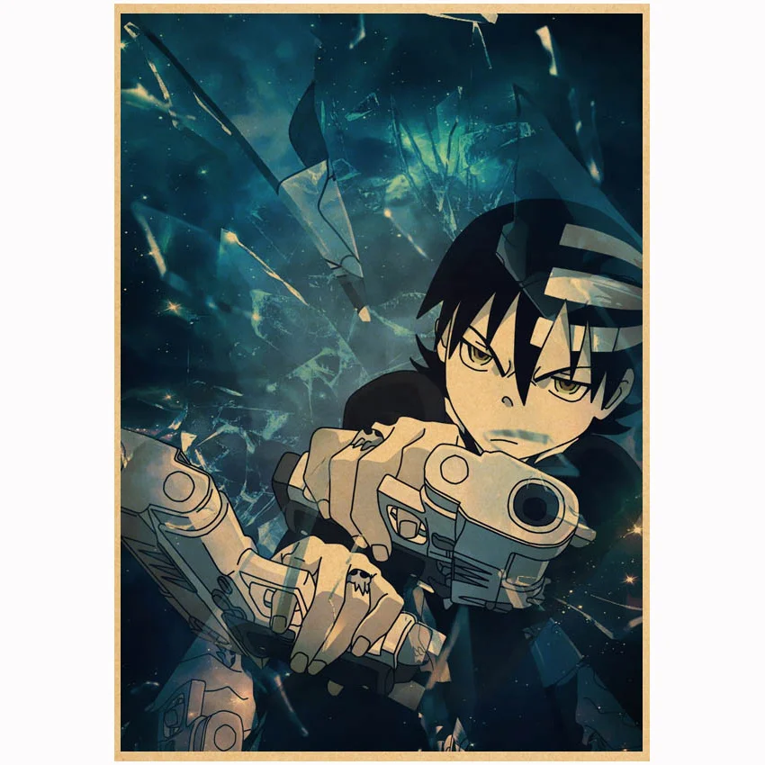 Настенная картина с рисунком Soul Eater настенные постеры картины obrobraffiche affiche islam art