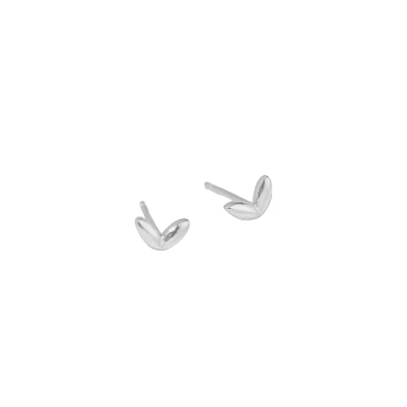 

Oein S925 Sterling Silver 2021 Trendy Forest Little Stud Earrings Simple Temperament Earrings For Women Girls