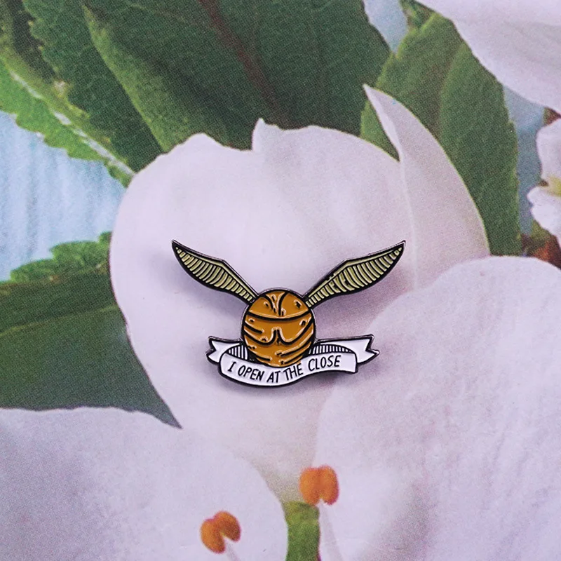 Harried волшебное заклинание значок ведьмастера эмалированная булавка брошь на