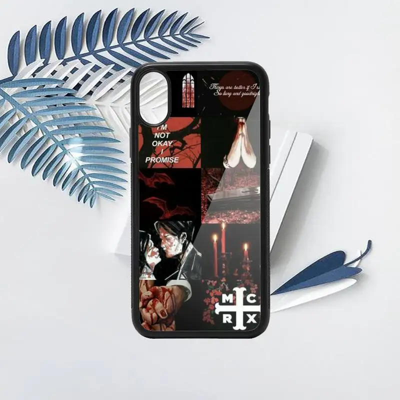 

My Chemical Romance MCR high quality luxury coque Phone Case PC for iPhone 11 12 pro XS MAX 8 7 6 6S Plus X 5S SE 2020 XR