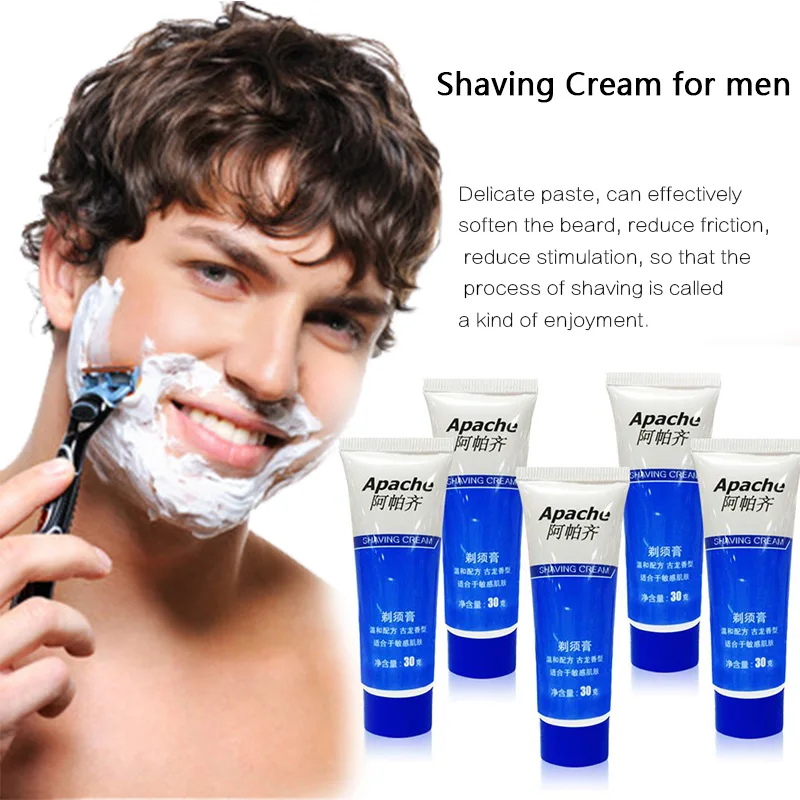 

Men Protective Shaving Cream Fragrance Soften Beard Reduce Friction Irrit