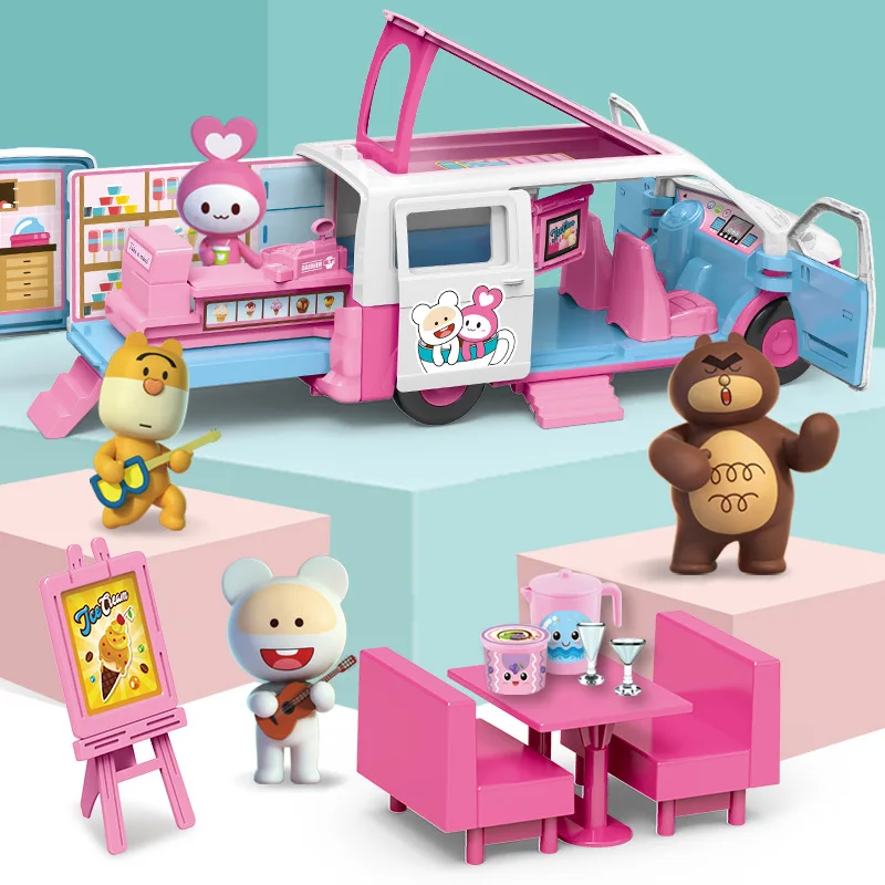 Новая детская Семейная Игрушка для путешествий автомобиль универсал игрушка