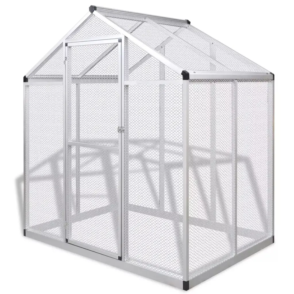 Алюминиевая рама Aviary для улицы 70 1 &quotx 48" x 76 4 " алюминиевая + сетка мультиптиц