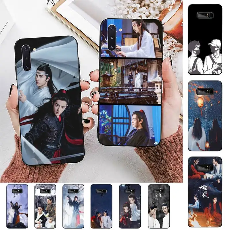 

FHNBLJ ChenQingLing The Untamed Wang Yibo XiaoZhan Phone Case for Samsung Note 3 4 5 7 8 9 10 20 pro lite ultra for Oppo A9 2020