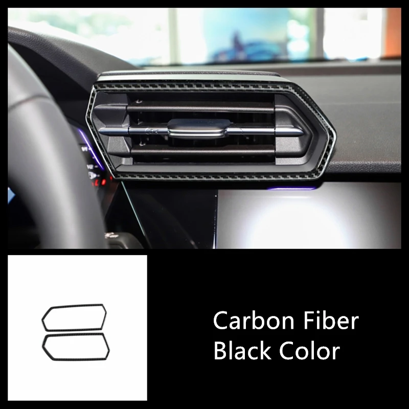 

Передняя розетка для кондиционера из нержавеющей стали, декоративная накладка для Audi A3 8Y 2021-2022, Стайлинг, аксессуары для интерьера