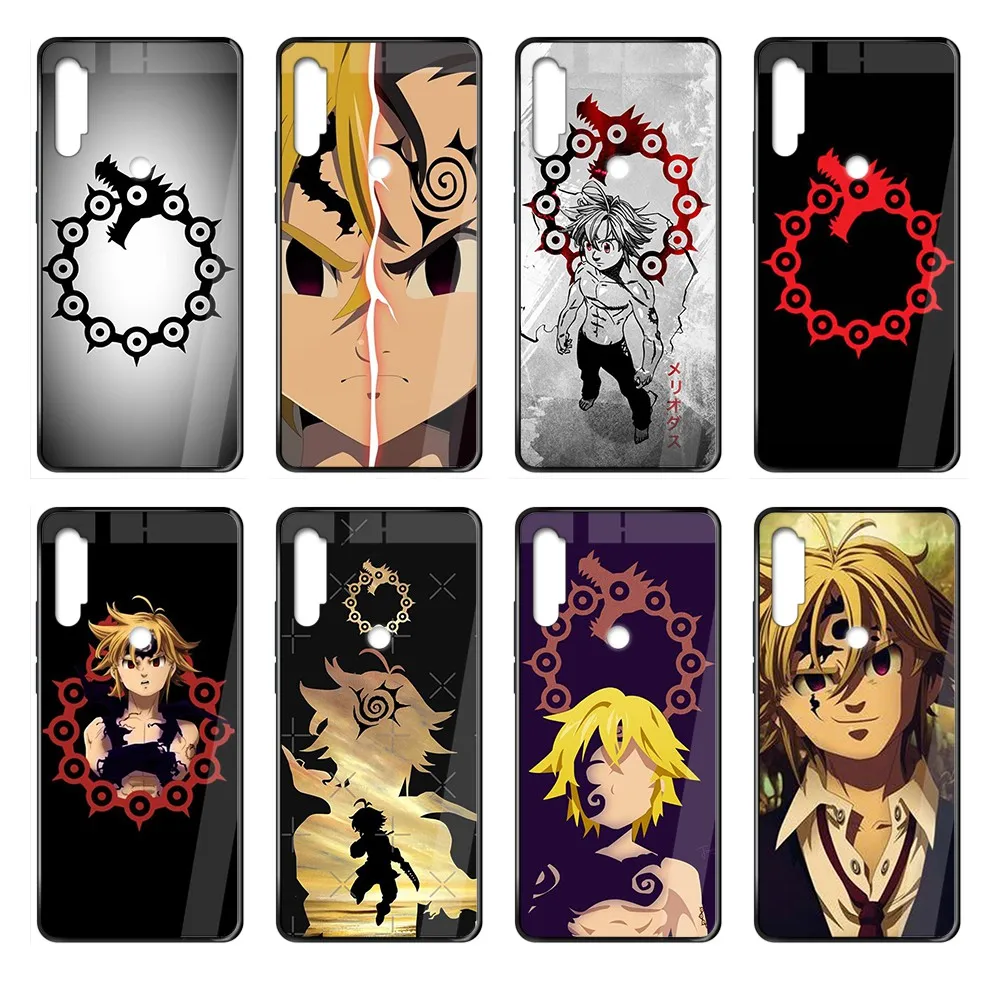 Мягкий чехол для телефона nanatsu no taizai Japan anime 3D back hoesjes black Xiaomi Redmi Note S2 3 4 5 6 7 8 K20 A S X Plus